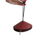 NEGASH Vintage Top Zip Around Cocktail Clutch Bag Brown Photo 7