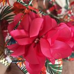 Lady Go Diva Floral Ankle Wrap Platform Sandals. Size 8 Pink Photo 4