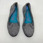 blowfish  Ballet Flats Gray Fabric Women slip on casual round toe Shoes Size 6.5 Photo 1