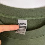 Britney Spears Shaved Head Loneliness Green Crewneck Sweatshirt Size Small Photo 7