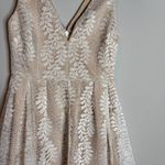 Lulus  All of My Heart White Lace Skater Dress Photo 2