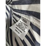 The Limited  Blue White Coastal Button Down Cotton Shirt Size 2X NWT Casual Photo 6