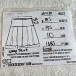 Showpo NEW  Kiandra Wrap Mini Skirt Womens Sz 10 Pink Knot Detail‎ Side Zip Lined Photo 2