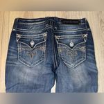 Rock Revival  sora capri crop cropped Women's Blue Jeans denim Photo 2