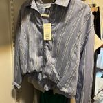 Target Cropped Button Down Photo 0