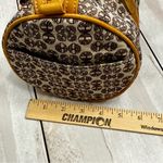 Timberland Leather Canvas Barrel Bag Purse Retro Style Double Straps Everyday Photo 9