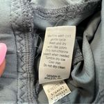 Athleta  Go To Distance Shorts Grey Elastic Waist Zip Back Pocket Stretch Photo 8