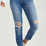 Altar'd State NWT Altar’d State Mira Distressed Dark Wash Skinny Jean Photo 2