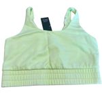 Wild Fable Women's Lemon Yellow Sweatshirt Bra Tank Top - Size Small - NWT Photo 0