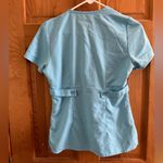Grey's Anatomy  professional wear scrub top in blue size xsmall Photo 2