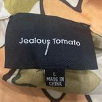 Jealous Tomato  green black and orange camo jacket / L / Like New Photo 1