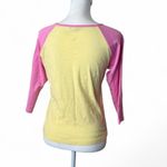 Moda International Pop Tart Baby Tee Yellow Size M Photo 2