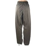 Lanvin Men's Brown High Waist Straight Wide Leg Baggy Trousers Pants Sz 54/US 44 Black Photo 2