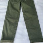 Pilcro  Anthropologie The Wanderer Olive Green‎ Utility Style Crop Pants Size 25 Photo 12
