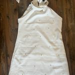 SheIn White Pearl Dress Photo 5