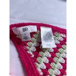 BP  from Nordstrom Crochet Hankerchief Halter Top in Pink Festival Swirl XL. NWOT Photo 6