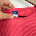 Old Navy  Ribbed Long Sleeve Top Coral Pink Size S Tall Photo 2
