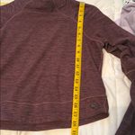 prAna Zandra Funnel Neck Crop Pullover with Thumbholes, Size Small Photo 8
