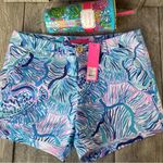 Lilly Pulitzer  Shorts size 8 & Plastic Tumbler Bundle Photo 0