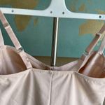 Body slimmer by Nancy Ganz 34B nude slip dress with bra cups shapewear Tan Photo 4
