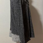 Free People beach cotton Cocoon cowl neck knit tunic Heather Gray size M NWT Photo 3