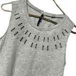 Old Navy  Heather Gray Sweatshirt Material Sleeveless Dress Medium Photo 1