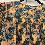 Ulla Johnson Elaine Floral Silk Mini Dress Size 0 XS Puff Sleeve Runway Wedding Photo 10