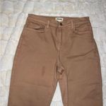 L'Agence L’agence Tan Skinny Work Pants size 30 Womens Trouser Khaki / Cream Dress Pant Photo 4