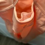 Free People Back It Up Cutout Peach Crisscross Back Jumpsuit Bodysuit Small Orange Photo 4