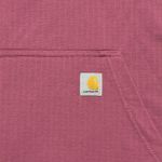 Carhartt Force Relaxed Fit Ling Sleeve Thumbhole Pullover Pink Size Small Photo 3