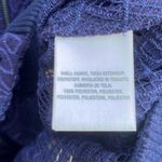 Anthropologie EUC Anthro Elevenses Miranda Lace Bomber Jacket Purple Oversized Small Photo 8