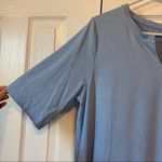 Cuddl Duds  blue tee Photo 3