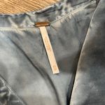 Free People Blue Rayon Tunic Dress Photo 1