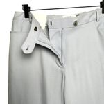 Calvin Klein Modern Fit Blue Herringbone Straight Career Office Dress Pant Sz 8 Photo 3