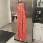 Ted Baker ππ Rosaliy Full Length Swim Cover Up ~ Bright Pink Print Large NWT Photo 11