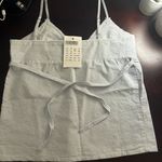 Brandy Melville Striped Tie Top Photo 4