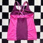 Lululemon  Pink Striped Energy Tank Photo 1