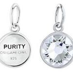 Origami Owl Purity Sterling Silver Charm Photo 2