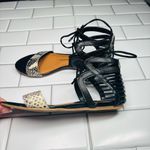 Dolce Vita Black and Snakeskin Strappy Sandals Gladiator Shoes,‎ Size 6 Photo 7