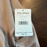 Free People  - NWT Women's Starry Night Shimmer Metallic Sweater Cream Puff Sz L Photo 6