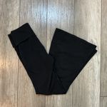Offline by Aerie Black Foldover Super Flare Leggings Pants Size Small Photo 4