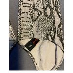 Custom Made Ines Half Scoop Snakeskin Print Leather Gloves Photo 2