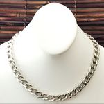 Silpada  Italian  Sterling Silver Bold Link Necklace Photo 1
