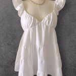 Altar'd State Altra'd State Tiered Mini White Dress (960) Photo 7
