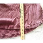 Free People  Fall For You Henley Sweet Cranberry Long Sleeve Oversized Top Sz M Photo 6