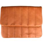 Fawn Design NWT Chic Functional Quilted Clutch Crossbody Handbag Brown Matte Photo 1