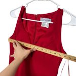 Mac Duggal Ieena for Red Gown Women’s Size 6 Plunge Neck Evening Dress Formal Photo 12