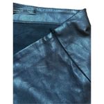 ZARA  black faux leather mini skirt with bow detail sz M Photo 4