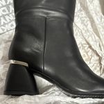 DKNY  Cana Wide Tall Boot Black Heeled Women's Boots Size 8 Photo 2