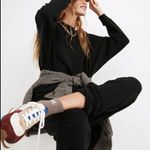 Madewell MWL Betterterry Black Crewneck Sweatshirt M Photo 0